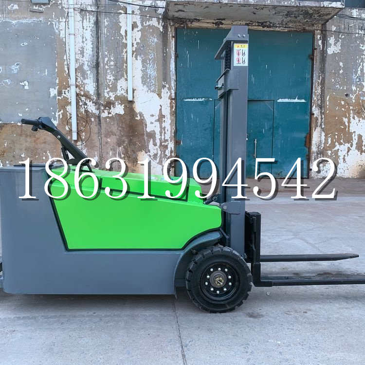 苏尼特右旗小型电动叉车1吨2吨步行站驾式电瓶堆高充电装卸车液压升降车铲车