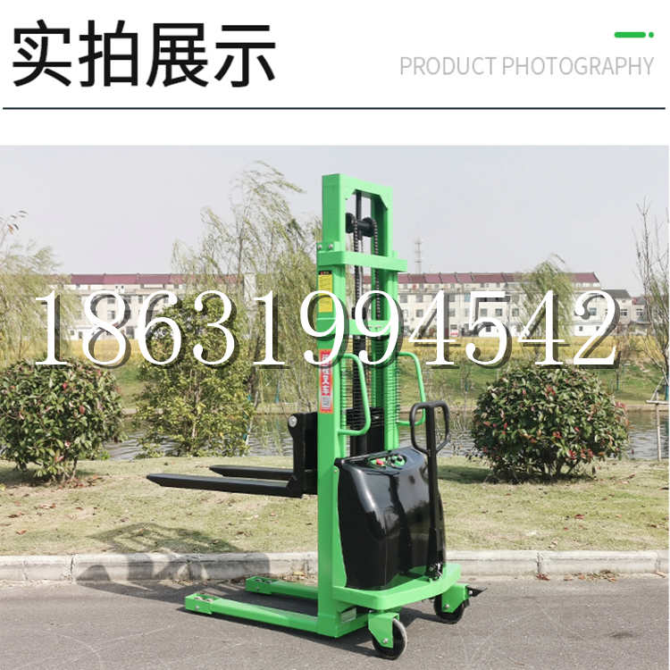 苏尼特右旗电动叉车堆高车液压铲车电瓶1吨2吨站驾步行式小型全自动叉车